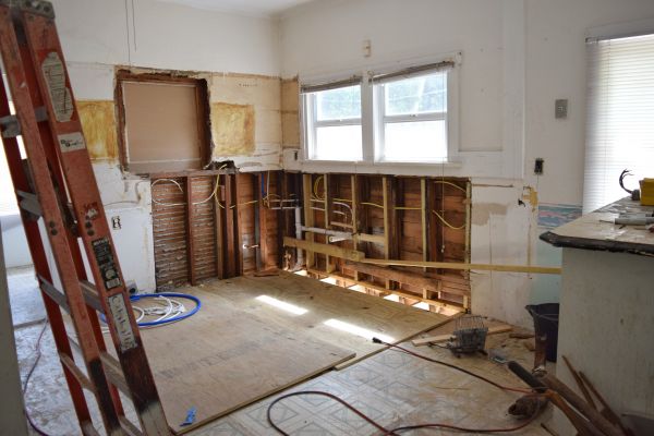 Bathroom Demolition in Greenville
