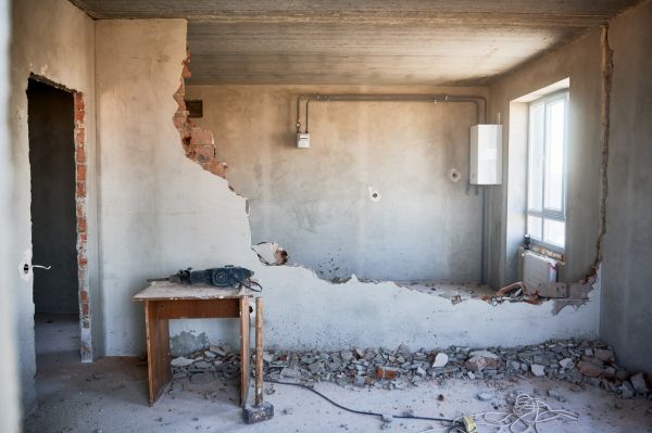 Wall Demolition in Greenville
