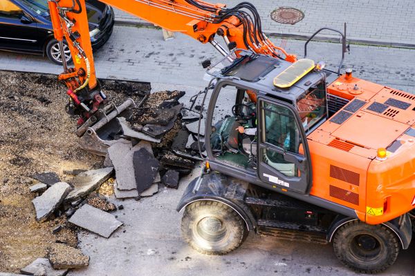 Asphalt Demolition in Greenville