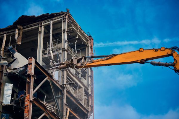 Factory Demolition in Greenville