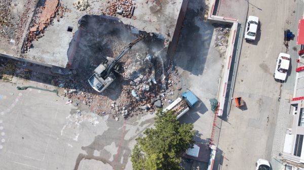 Foundation Demolition in Greenville