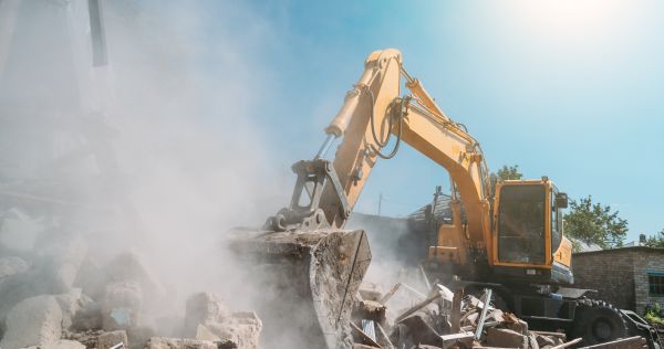 Basement Demolition in Greenville