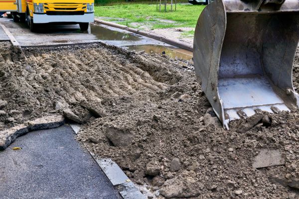 Blacktop Removal in Greenville