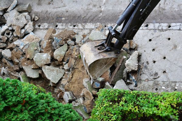 Concrete Pathway Removal in Greenville