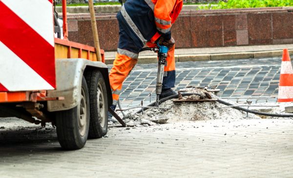 Concrete Driveway Demolition in Greenville