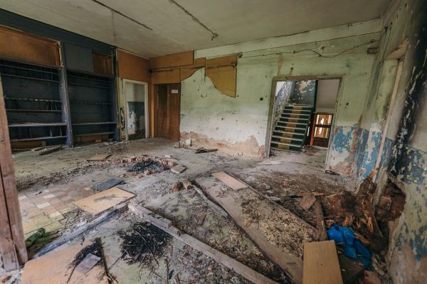 Basement Wall Demolition in Greenville